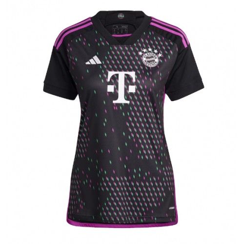 Maillot de foot Bayern Munich Matthijs de Ligt #4 Extérieur Femmes 2023-24 Manches Courte